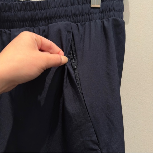 Adidas Mens aeroready Navy Athletic Shorts Size L 7” - Picture 4 of 8